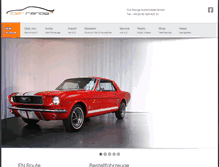 Tablet Screenshot of car-range.de